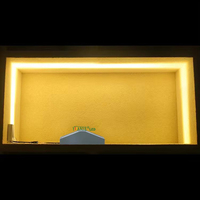 Lumière murale moderne créative Yuanyeled à LED YY-BDW018 en aluminium, 180 degrés, pour couloir, allée, spot décoratif, étanche, DMX/WiFi