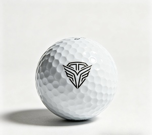 <span class=keywords><strong>Balles</strong></span> de <span class=keywords><strong>golf</strong></span> personnalisables avec logo, construction en trois parties, matériau Surlyn et caoutchouc synthétique, boîte de 12 pièces - Product Image 3