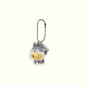 Custom Cartoon Bandai Twisted Egg <b>Keychain</b> Acrylic Pendant UV Printed Fashionable Bag Decorative Accessories Star Peripheral - Product Image 2