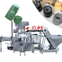 Machine de bouchage de remplissage automatique pour petite bouteille de baume déodorant liquide Solidpack