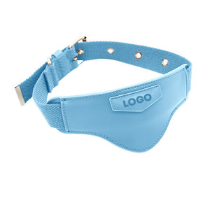 Venta al por mayor Rastreador Airtag Collar de perro Ajustable Stock Fabricación Reciclado Cuero vegano Smart Gps Juego de correa de tracción para mascotas - Product Image 1