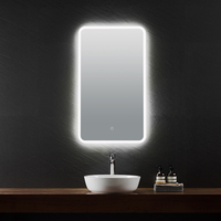 Miroirs de bain, décoration de maison Unique avec LED, Tunnel