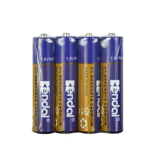 Brand Kendal aa batterie dry cell non alkaline batteries r6p