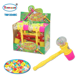 Toymy China besten Strand Spielzeug heiß verkaufen Super Hammer Süßigkeiten Spielzeug Container Spielzeug mit Express Air Sound Kinder Süßwaren - Product Image 1