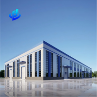 Diseño de Almacén Prefabricado, Taller Industrial Profesional, Estructura de Acero, Edificio de Almacén en Venta, Edificio Comercial