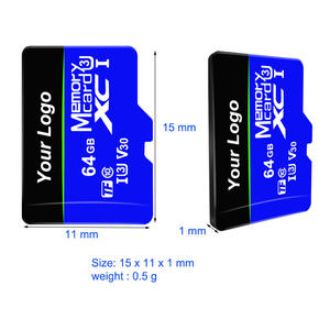 Carte mémoire TF en gros à prix d'usine 4 Go 8 Go 64 Go Classe 10 C10 U1 U3 Haute Vitesse Carte SD pour Téléphone <span class=keywords><strong>Portable</strong></span> - Product Image 4