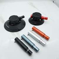 Support de caméra 4.5 pouces fileté 1/4 "vis filetée ventouse sous vide pour support de téléphone