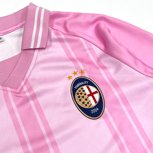 Maglia da <span class=keywords><strong>Calcio</strong></span> Personalizzata Retro Classica Streetwear con Scollo a V a Maniche Lunghe - Product Image 4