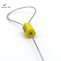Asialock A-225 1,8mm Sechskant-O-Ring-Kabelplomben aus PP-Kunststoff und Kohlenstoffstahl für sichere Verpackung und Lagerung von Hochwertigkeiten