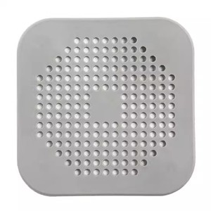 Filtre anti-cheveux pour drain de salle de bain, filtre en silicone anti-odeurs pour drain de sol, couvercle de drain anti-obstruction pour salle de bain - Product Image 5