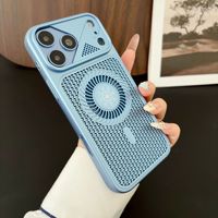 Nouvelle coque de téléphone pour Apple iPhone 18 Pro Max/17 Air/16E/15 Plus, dissipation thermique, magnétique, antichoc, colorée, anti-chute, coque arrière