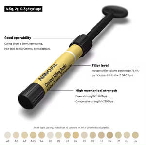 <span class=keywords><strong>NANOFIL</strong></span> Vendita Calda di Fabbrica Z250 Materiale per Otturazioni Dentali Resina Composita Fluida A2 A3 B2 C2 - Product Image 1