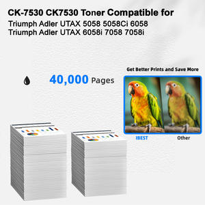 Cartouche de Toner Compatible IBEST CK-7530 <span class=keywords><strong>Triumph</strong></span> <span class=keywords><strong>Adler</strong></span> CK7530 Compatible pour <span class=keywords><strong>Triumph</strong></span> <span class=keywords><strong>Adler</strong></span> <span class=keywords><strong>UTAX</strong></span> 5058 5058Ci 6058 6058i Cartouche - Product Image 2