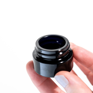 Commercio all'ingrosso Mir su barattolo di vetro 250ml 500ml nero Uv alto rotondo violetto a prova di odore bocca larga stoccaggio barattoli di vetro Stash - Product Image 4