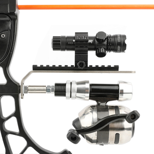 Anti titreşim 360 dönen kask feneri tutucu LED aydınlatma montaj braketi okçuluk bileşik yay avcılık için - Product Image 5