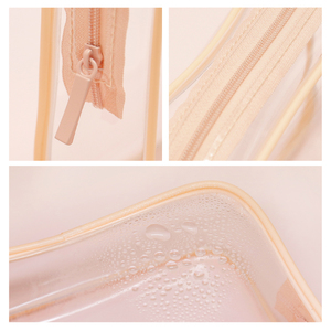 Borsa per il Trucco con Chiusura a Cerniera, Pochette da Viaggio Impermeabile per Signore e Donne - Product Image 4