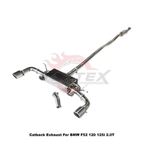 Système d'échappement Catback à soupapes Vortex SS304 pour BMW F52 120i 125i 2.0T 2016-2021, kit de silencieux de performance pour la course - Product Image 4