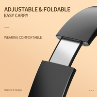 Muestras Gratis Auriculares Inalámbricos Plegables Tipo Diadema OEM, Mejores Auriculares Manos Libres, Audífonos Bluetooth V5.3
