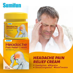 Bálsamo para el dolor de cabeza frío, pomada para migraña, refrescante, relajante, calmante, para el dolor de cabeza - Product Image 2