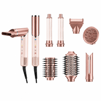 Sèche-cheveux boucleur automatique 8-en-1 110 000 tr/min BLDC ionique 1600W pliable tête rotative anti-frisottis outil de coiffure professionnel