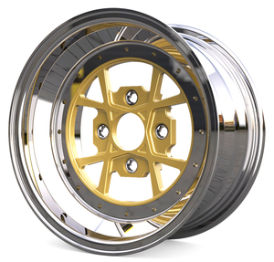ล้อแม็กซ์ JDM แบบ 3 ชิ้น สไตล์ Bilbo Wheel Star Shark XR4 Long Champ Meister S1 3P <span class=keywords><strong>Watanabe</strong></span> ADVAN A3A MK I MK II ผลิตตามสั่ง - Product Image 4