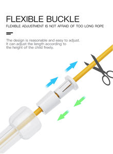 PVC Plastik Atlama İpi <span class=keywords><strong>2</strong></span>.8M Unisex <span class=keywords><strong>2</strong></span> Parçalı Set için 9,9 $ Fitness Egzersizi Ücretsiz Kargo - Product Image 3