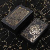 Nouveautés 2026 : Jeu de Tarot Anglais Personnalisé en Gros – Cartes de Divination Amusantes pour la Famille en Papier et PVC