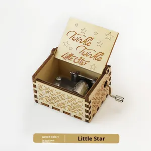 Caja de Música de Madera de Alta Calidad, la Mejor Opción para Regalos de Cumpleaños, San Valentín, Navidad y Otros Grandes Festivales - Product Image 6
