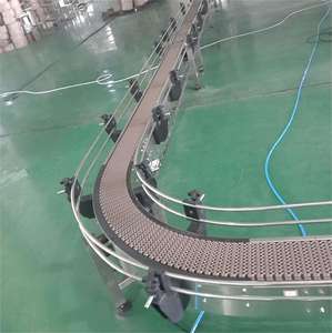 Sabuk Konveyor Kawat Plastik Lebar <span class=keywords><strong>3m</strong></span> X 300mm untuk Penanganan Material Ringan dengan Struktur Baja Tahan Karat - Product Image 5