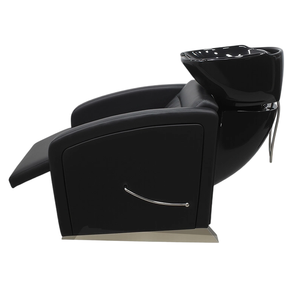 Poltrona Lavatesta da Salone con Lavandino per Lavaggio <span class=keywords><strong>Capelli</strong></span> e Sedia - Product Image 3