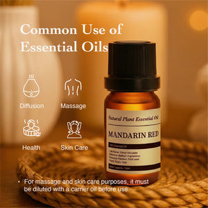 น้ำมันหอมระเหยส้มแมนดารินสีแดง ออร์แกนิค บริสุทธิ์ 100% สารสกัดจากเปลือกผลส้มเรติคูลาตา บลังโก กลั่นด้วยไอน้ำ รสหวาน - Product Image 3
