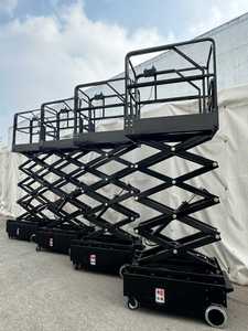Elevador de tijera autopropulsado de 3M, 4M, 5M, plataforma de trabajo, elevador de tijera eléctrico fuu - Product Image 4