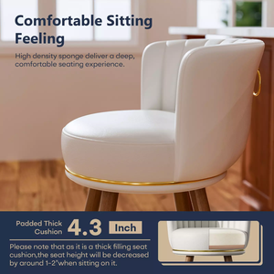 회전 곡선 등 인체 공학적 편안한 앉아있는 느낌 발판과 높이 백 바 의자 - Product Image 4