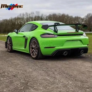 Accesorios de fibra de carbono <span class=keywords><strong>718</strong></span> 982 actualización a GT4RS Facelift parachoques de coche parrilla bodykit para <span class=keywords><strong>Porsche</strong></span> Cayman <span class=keywords><strong>Boxster</strong></span> <span class=keywords><strong>718</strong></span> 982 kit de carrocería - Product Image 5