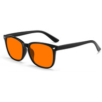 Lunettes de jeu PC NYY Sunray Insomnia, nouvelle monture TR90, verres orange, vision nocturne, filtre anti-lumière bleue.