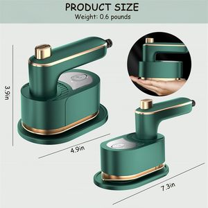 Vaporizador de Ropa Portátil de Mano con Base Anti-Escaldaduras para Planchado en Seco y Húmedo, Plancha Electrónica Ideal para Viajes, Hogar y Oficina - Product Image 6
