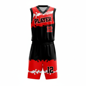 Nuevo uniforme de baloncesto de precio razonable para Unisex Pakistán hecho de la mejor calidad al por mayor conjuntos de uniformes de baloncesto - Product Image 1