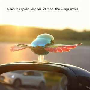 สินค้าขายดีข้ามพรมแดนปี 2025: ของตกแต่งรูป<span class=keywords><strong>นก</strong></span><span class=keywords><strong>ปีก</strong></span>กระพือแบบไม่ใช้แบตเตอรี่สำหรับรถจักรยานยนต์/<span class=keywords><strong>รถยนต์</strong></span> - ขายส่ง - Product Image 4