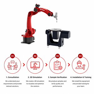 Bras robotisé avec système de soudage intelligent, solution d'automatisation de soudage robotique industrielle articulée à 6 axes - Product Image 5