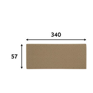 Tappeto Evita 57x340cm Marrone Cannella Set - Product Image 6