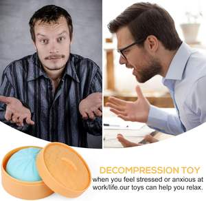 Balle anti-stress souple en forme de dumpling, jouet extensible et moelleux, outil sensoriel pour l'autisme, l'ADHD, la concentration et l'exercice de la préhension manuelle, pour les 5 à 7 ans, unisexe - Product Image 5