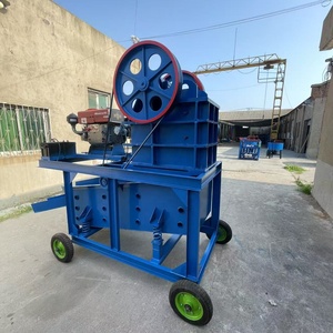 Hot Bán Bán Buôn Di Động Máy Nghiền Đá Với Rung Màn Hình, Diesel/Điện, Thích Hợp Cho Nhỏ Khai Thác Mỏ - Product Image 3