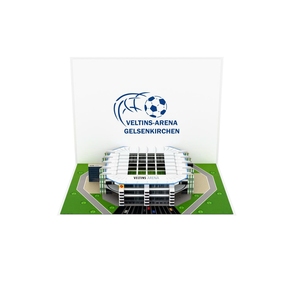 3D Pop Up Greeting Card Football Club Stadium Paper Craft Kirigami Birthday Cards Cool Soccer <b>Present</b> for Boyfriend - Product Image 1