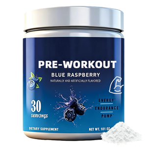 Polvo Energético Pre-Entrenamiento de Marca Privada OEM con Beta-Alanina, Creatina y Aminoácidos para Rendimiento Deportivo y Resistencia 480g - Product Image 1