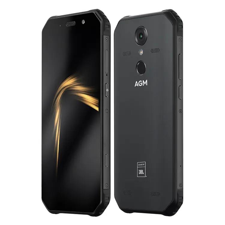 AGM A9 5,99 Zoll Touchscreen Octa Core NFC Android 8.1 Ip68 Robustes Smartphone mit Finger abdruck Schnell ladung Robust