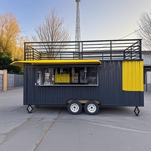 Conteneur maritime mobile 2025, camion de restauration extérieur, boîte de concession, robuste, tendance, café sur mesure à vendre - Product Image 6