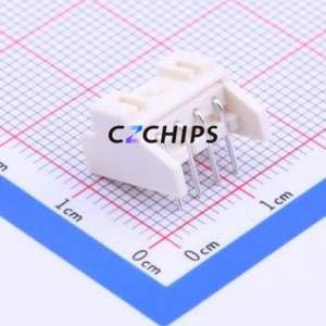 S04B-XASS-1N-BN(LF)(SN) Wire-to-Board Pin Header Bent Lead Through Hole,P=2.5mm Connector 1x4P 2.5mm Right Angle Insert XA - Product Image 2