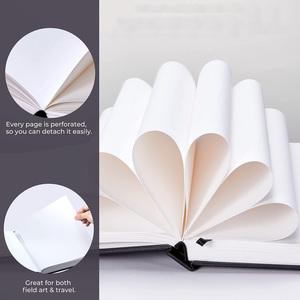 Bview Art personnalisé professionnel 8.5x11 pouces 50 feuilles livre de croquis à couverture rigide pour le dessin et l'esquisse d'artiste - Product Image 3