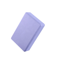 Brique de yoga légère en EVA haute densité, couleur unie, bloc de yoga en mousse ferme pour le yoga et le Pilates en intérieur