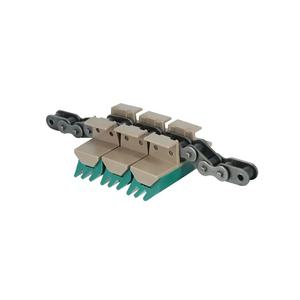 Transportband Onderdelen Stalen Bodem Ketting <span class=keywords><strong>1873</strong></span> Grijper Ketting Plastic Tab/Soorten Transportband Bel - Product Image 5